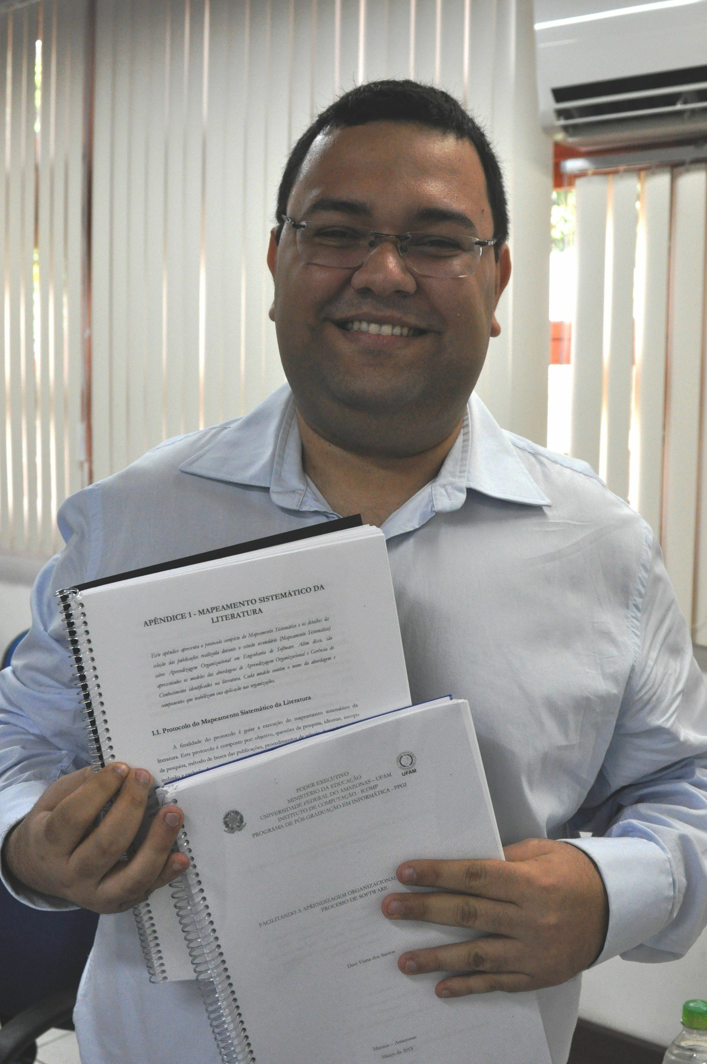 Davi Viana dos Santos, doutorando do PPGI