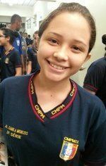 Estudante Camila Menezes