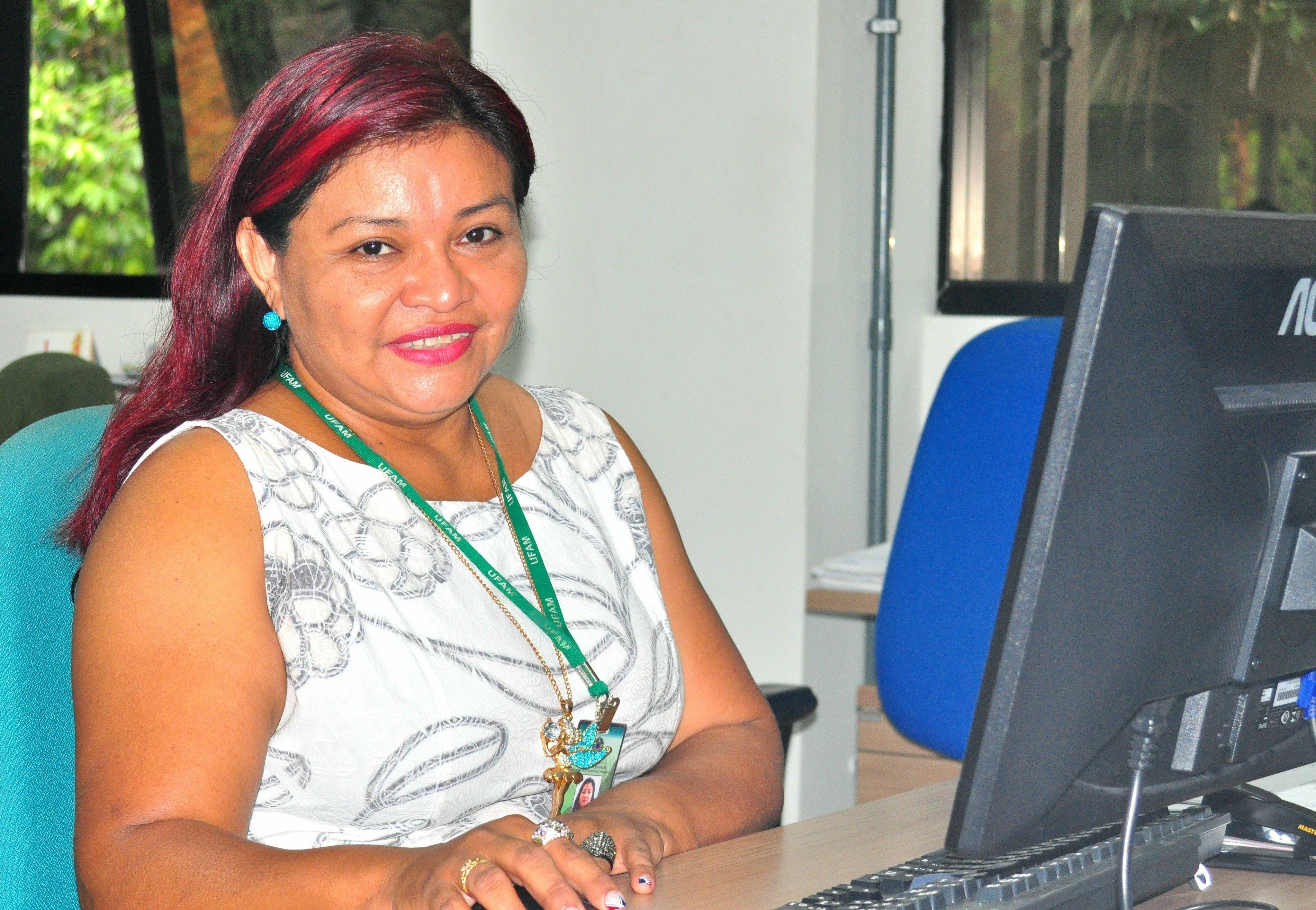 Kátia Rufino, do ICET Itacoatiara