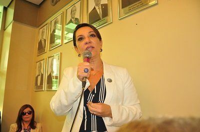 "Poder entregar isso para a sociedade hoje é motivo de muito orgulho por ser um ganho para a UFAM, para os estudantes, para a comunidade", discursou a reitora da UFAM, professora doutora Márcia Perales