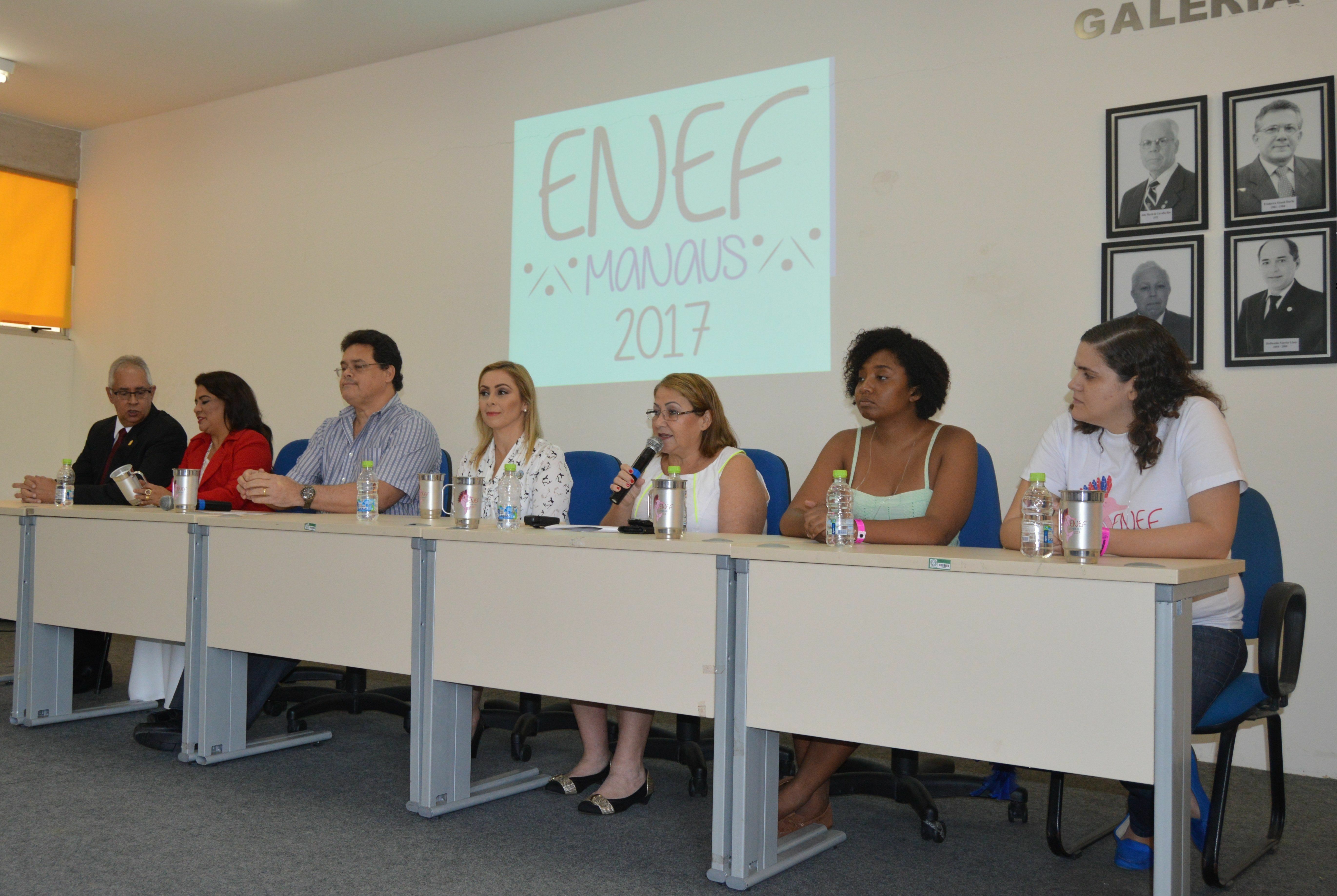 Mesa de abertura do Enef 2017