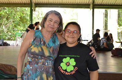 Candidata Arminda Mourão destacou o diferencial de sua candidata a vice-reitora, professora Iolete Ribeiro, por sua trajetória de luta pelos direitos humanos
