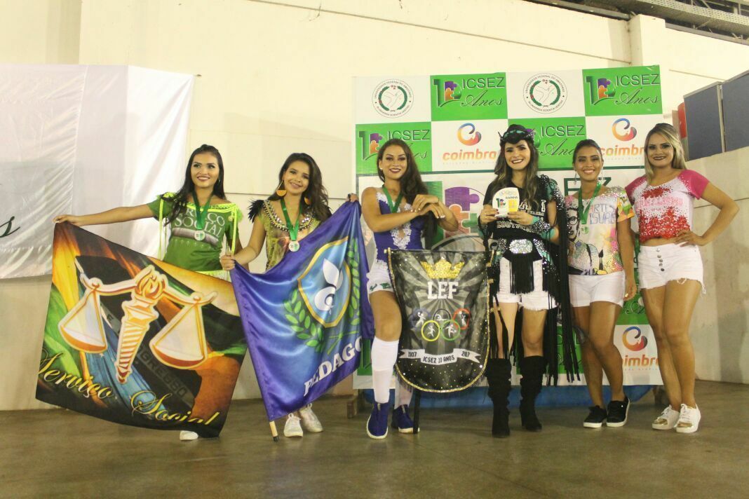 Rainhas dos cursos. Foto: Glenda Dinely da Silva
