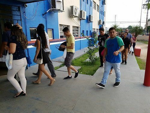 O Centro Educacional de Tempo Integral Gilberto Mestrinho, no bairro de Educandos, foi um dos locais de prova do PSC da Ufam