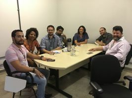 Comissão de Implantação do SEI em visita à Universidade Federal de Goiás.