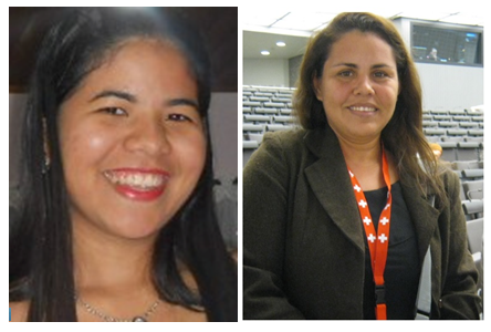 Professoras do ISB/Ufam, Klenicy Yamaguchi e Walldireny Caldas Rocha