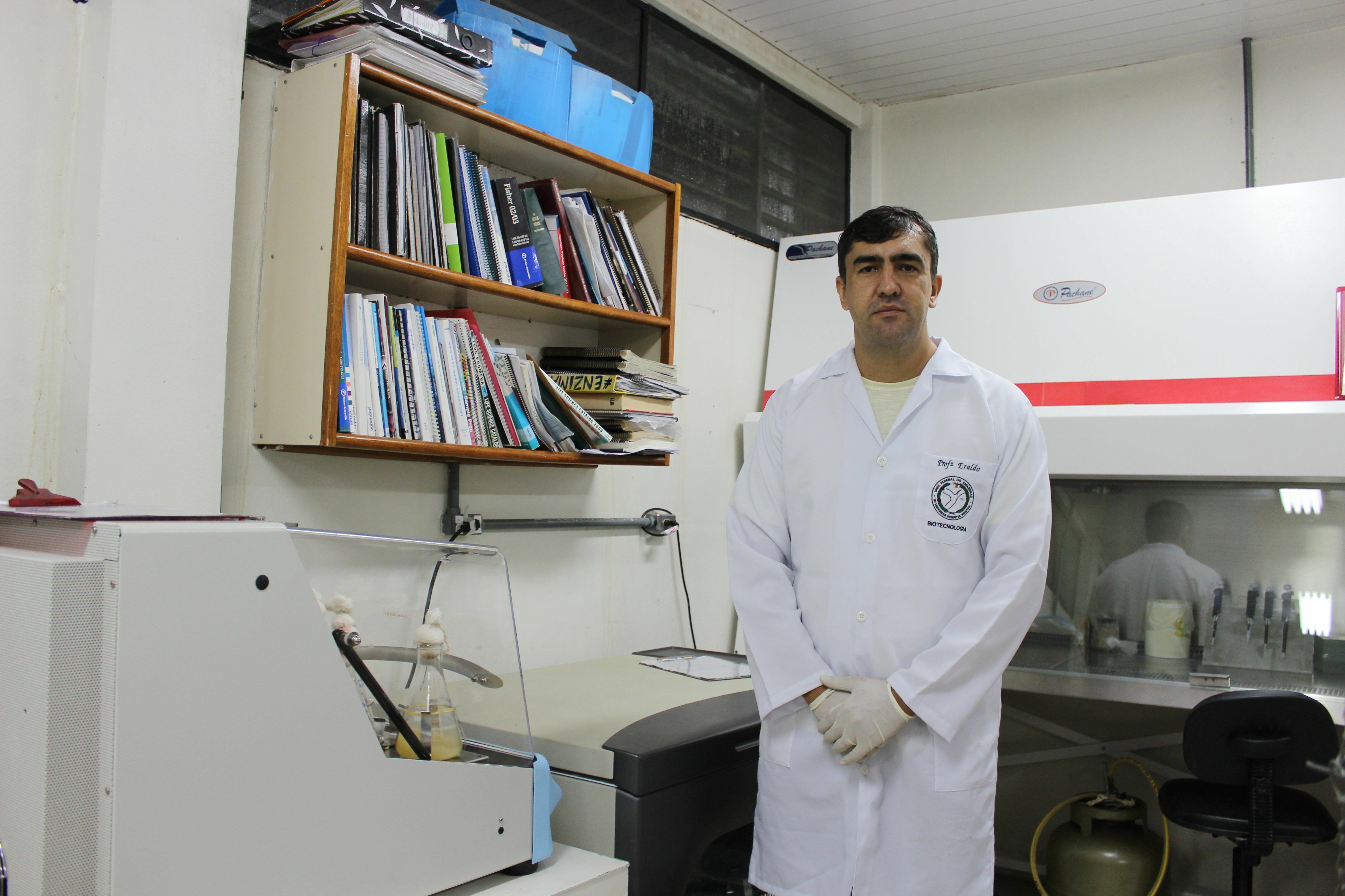 Professor Eraldo Lopes é docente, há oito anos, do Instituto de Saúde e Biotecnologia (ISB), unidade da Ufam em Coari