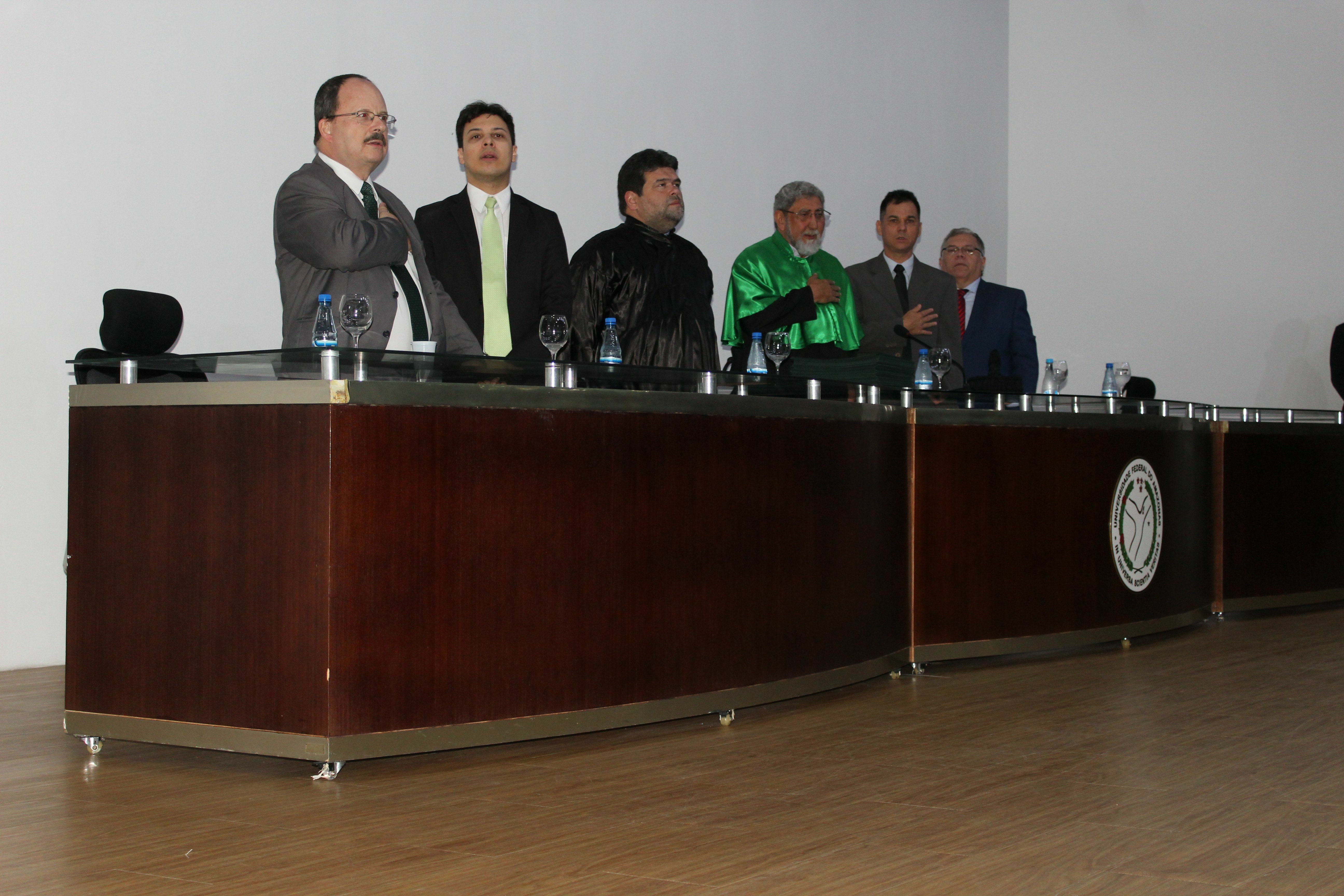 Cerimônia foi presidida pelo vice-reitor da Ufam, professor Jacob Cohen
