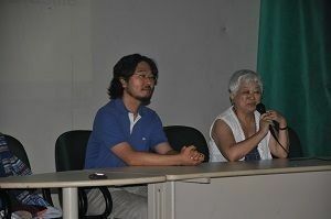 Professores Ernesto Sambuichi e Tao Suzuki