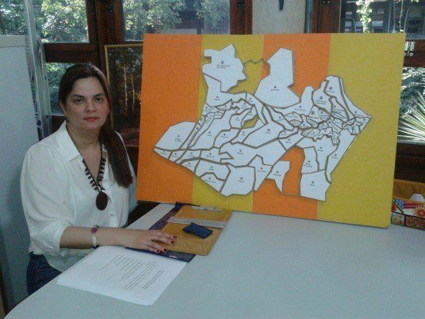 Professora Claudia Guerra aprensentará o Mapa Tátil na 66ª Reunião Anual da SBPC