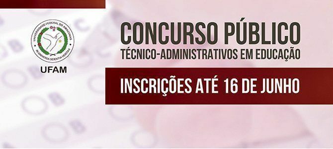 Inscrições de concurso para técnicos administrativos em educação