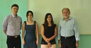 Professor José Francisco Gonçalves (INPA); professora Maria Tereza Gomes Lopes (UFAM); professora Flávia Lucena Frédou e professor Emídio Cantídio (UFRPE) - avaliadores PACPG/UFAM