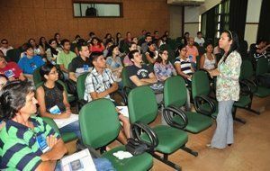 Pro-reitora de Inovação Tecnológica da Ufam, Socorro Chaves proferiu palestra