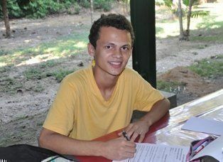 Túlio Rodrigues, estudante do 1º período de Matemática
